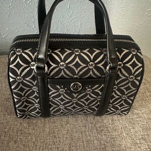 Michael Kors Black and Silver Women's Bag